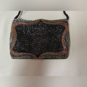 2/$20 - NWOT - Beaded Evening / Party Handbag - Formal - Multi Coloured